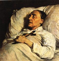 Henri Regnault Mme. Mazois ( The Artist s Great-Aunt on Her Deathbed ) china oil painting image